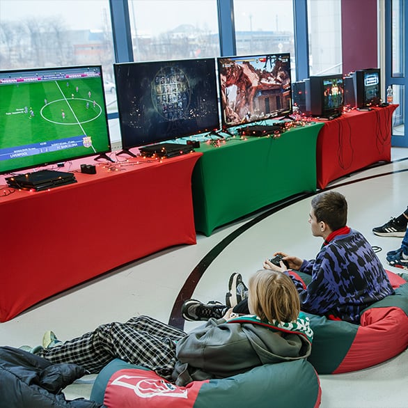 Video games area