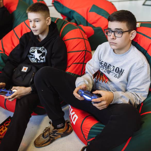 Video games area